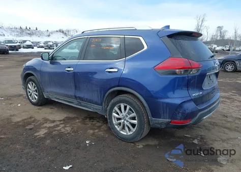 2017 Nissan Rogue Sv z USA, uszkodzony, nr VIN KNMAT2MV5HP530268